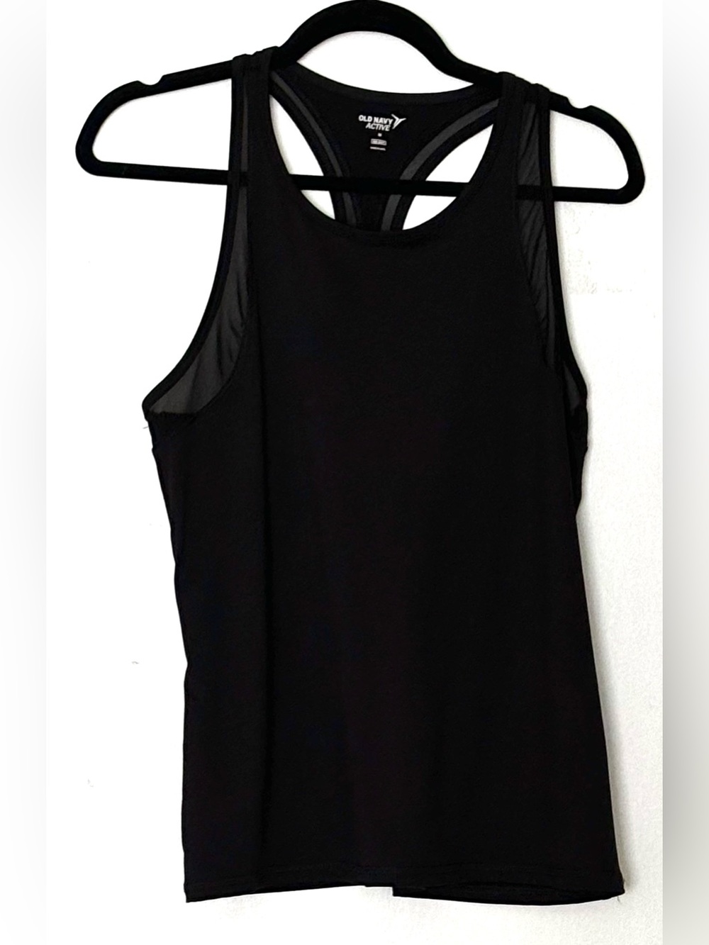 Old Navy Active Racerback Performance Tank Top Black Size M